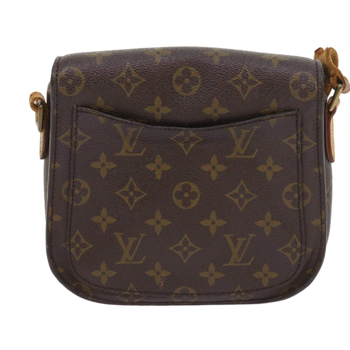 LOUIS VUITTON Monogram Saint Cloud MM Shoulder Bag M51243 LV Auth bs9518