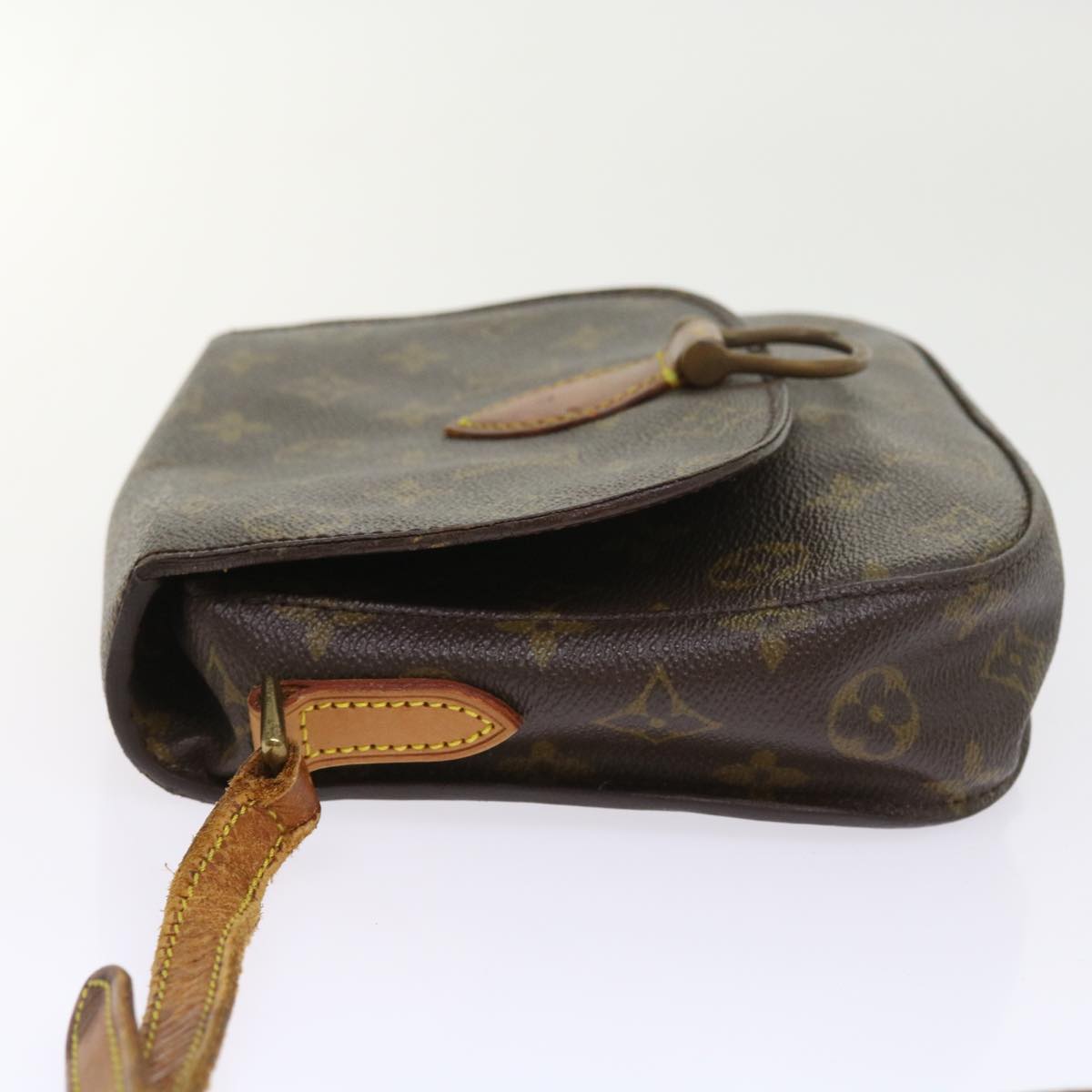 LOUIS VUITTON Monogram Saint Cloud MM Shoulder Bag M51243 LV Auth bs9518