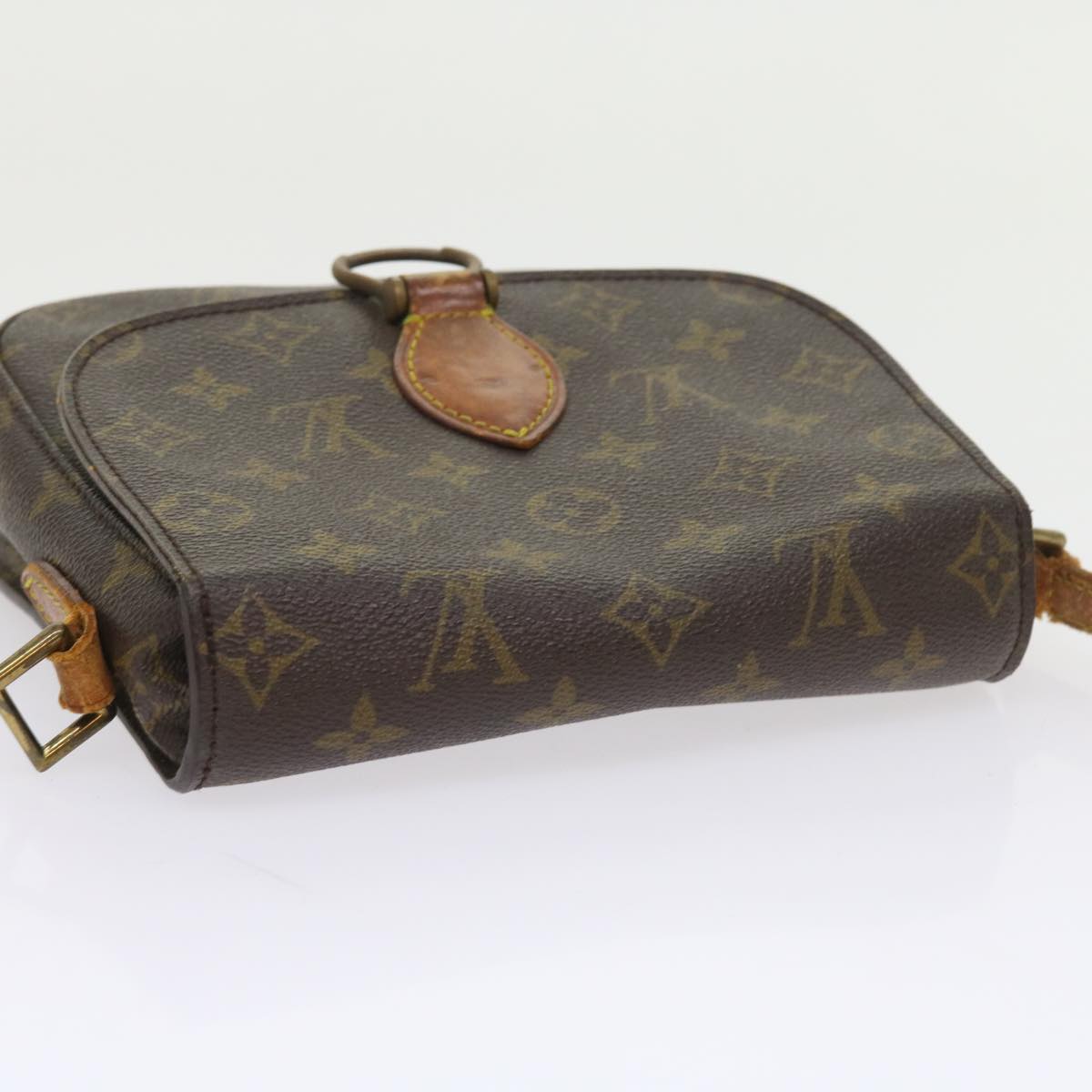 LOUIS VUITTON Monogram Saint Cloud MM Shoulder Bag M51243 LV Auth bs9518