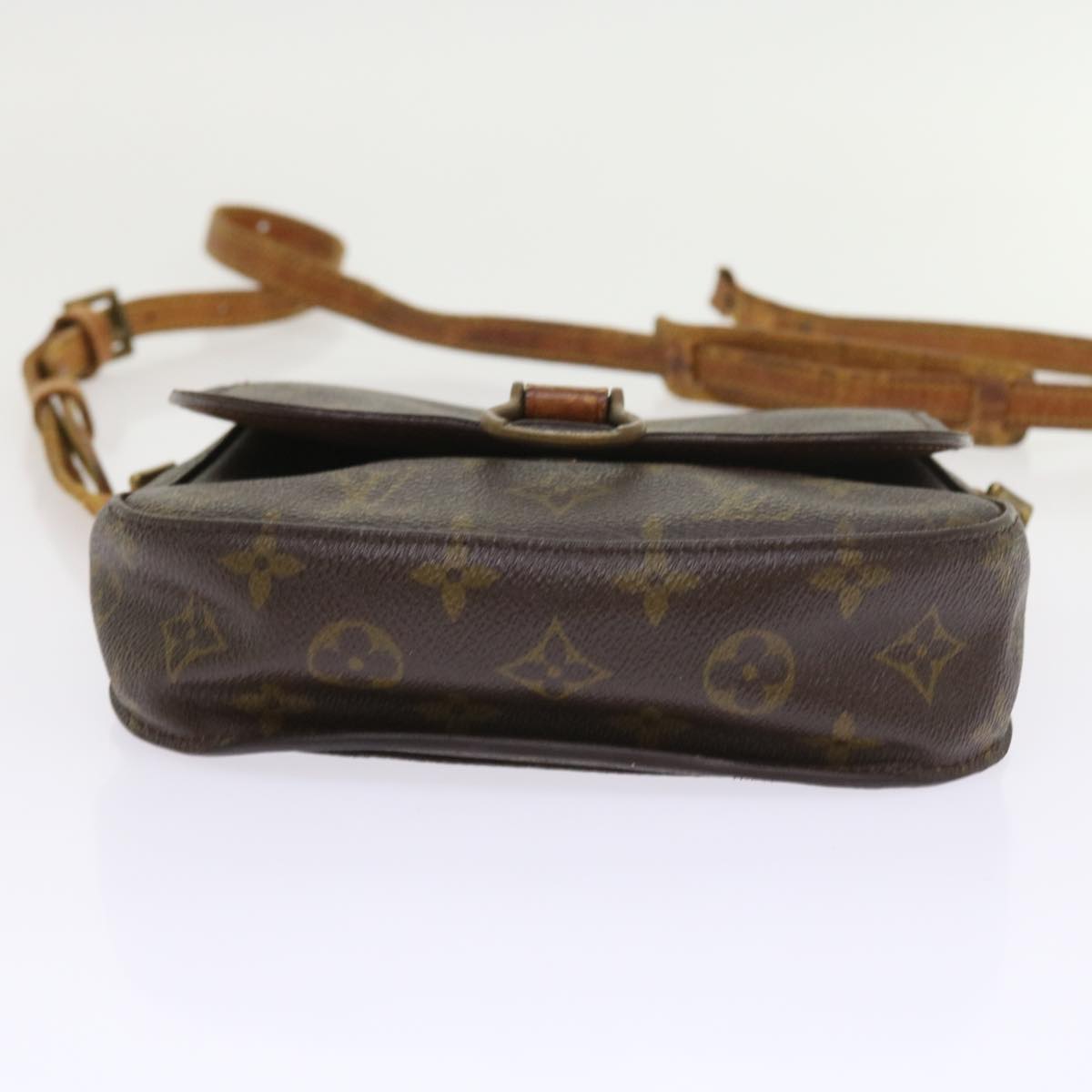 LOUIS VUITTON Monogram Saint Cloud MM Shoulder Bag M51243 LV Auth bs9518