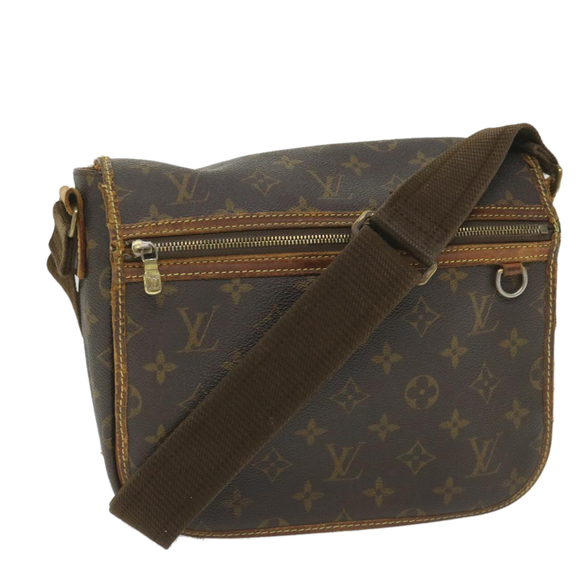 LOUIS VUITTON Monogram Messenger Bosphore PM Shoulder Bag M40106 LV Auth bs9520