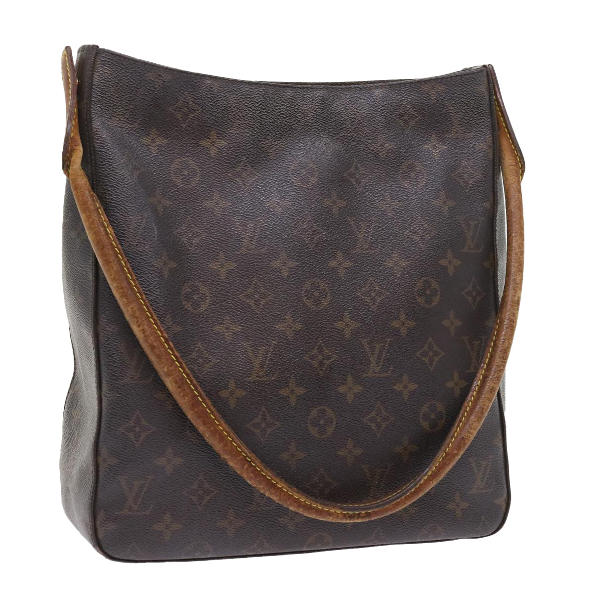 LOUIS VUITTON Monogram Looping GM Shoulder Bag M51145 LV Auth bs9521