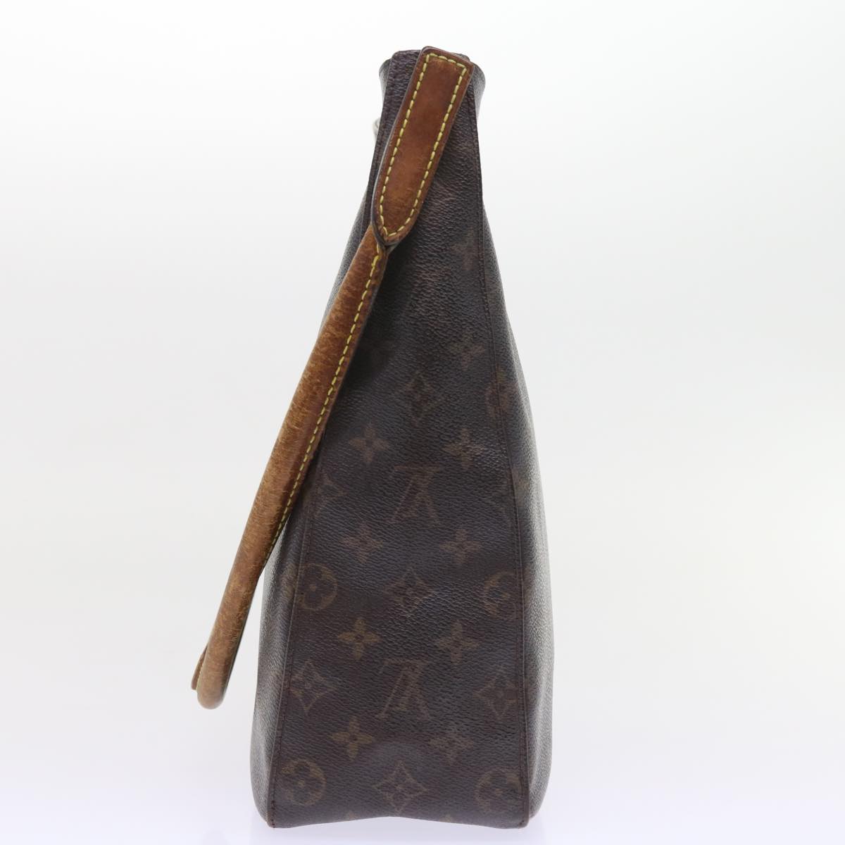 LOUIS VUITTON Monogram Looping GM Shoulder Bag M51145 LV Auth bs9521