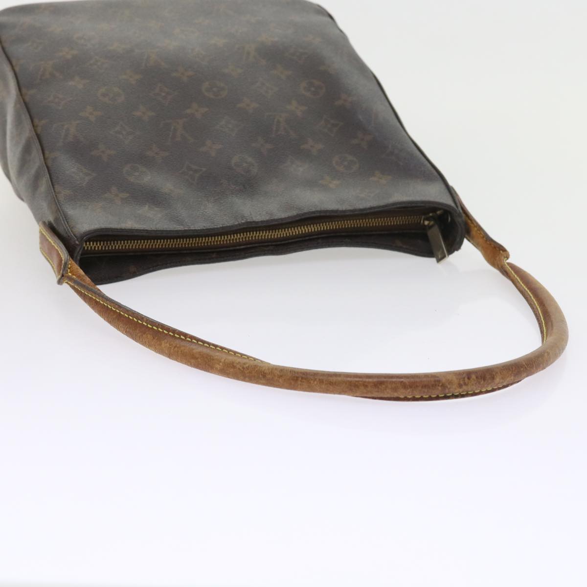 LOUIS VUITTON Monogram Looping GM Shoulder Bag M51145 LV Auth bs9521