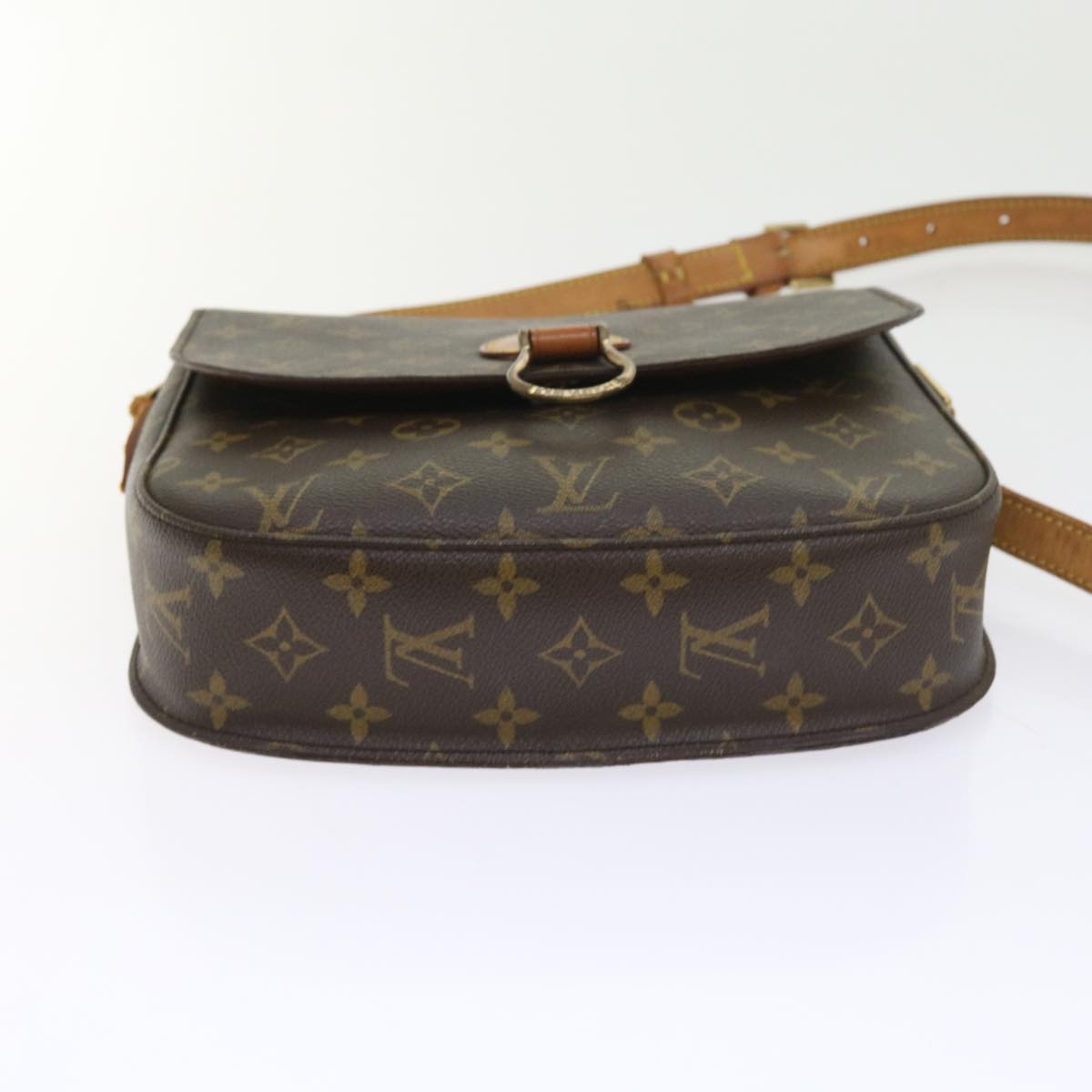 LOUIS VUITTON Monogram Saint Cloud GM Shoulder Bag M51242 LV Auth bs9522