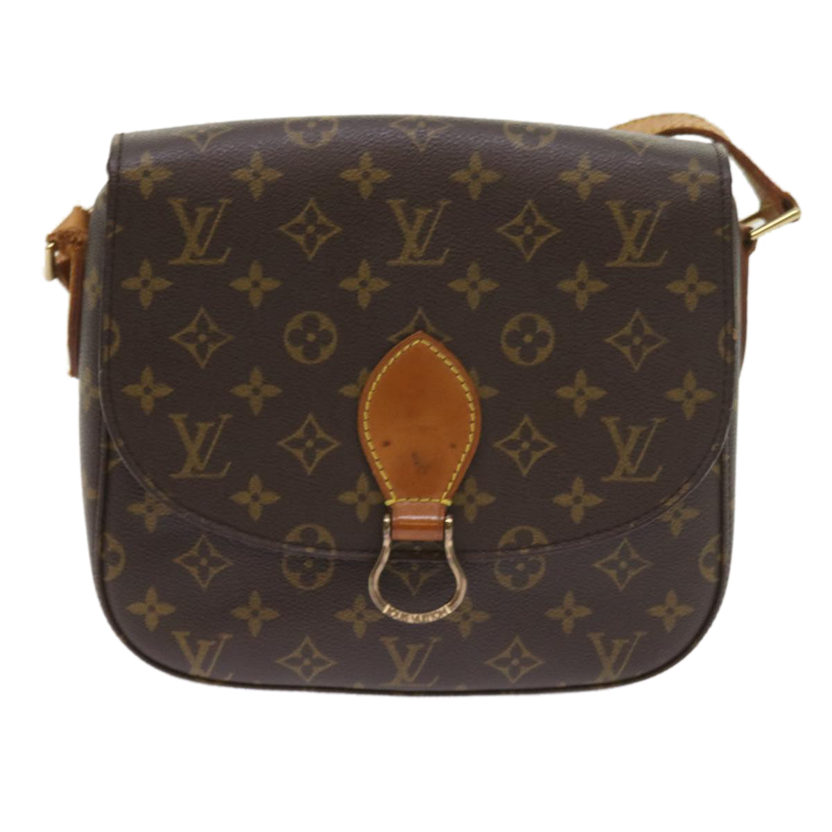 LOUIS VUITTON Monogram Saint Cloud GM Shoulder Bag M51242 LV Auth bs9522