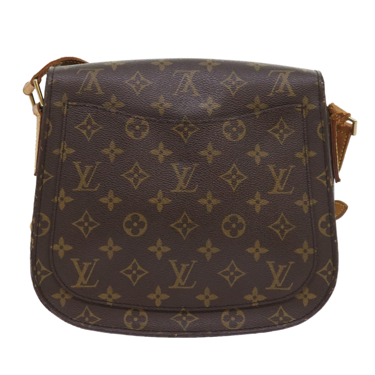 LOUIS VUITTON Monogram Saint Cloud GM Shoulder Bag M51242 LV Auth bs9522