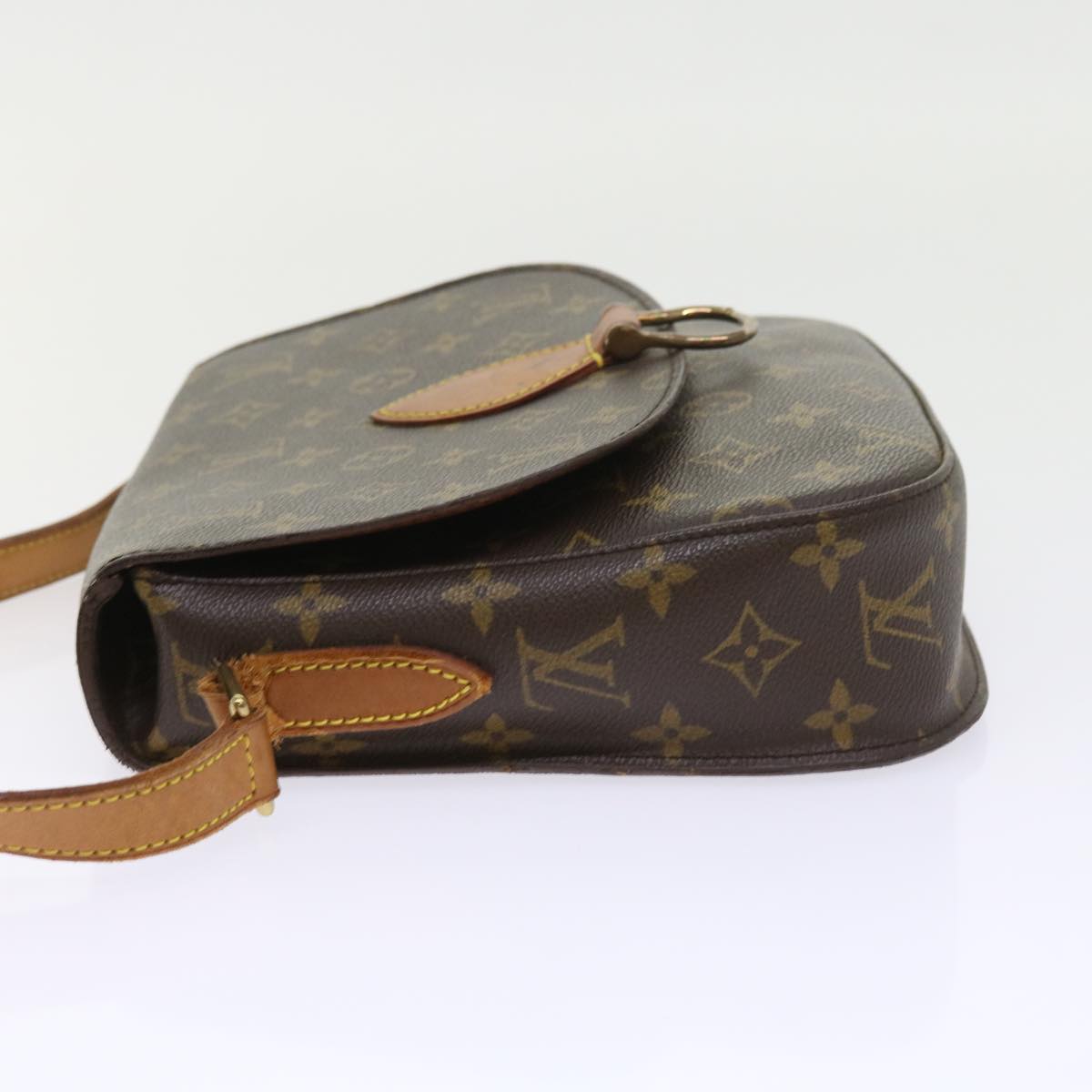 LOUIS VUITTON Monogram Saint Cloud GM Shoulder Bag M51242 LV Auth bs9522