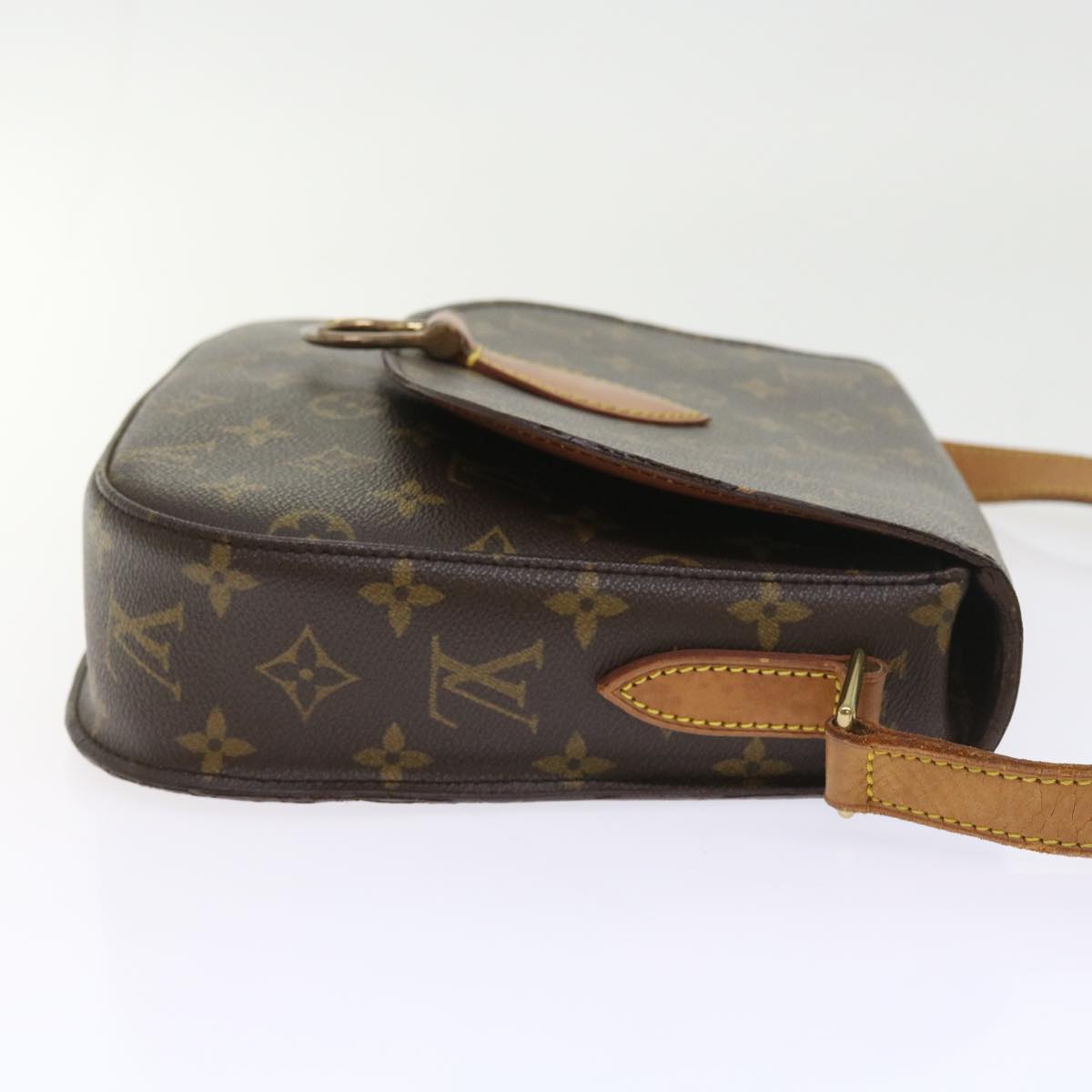 LOUIS VUITTON Monogram Saint Cloud GM Shoulder Bag M51242 LV Auth bs9522