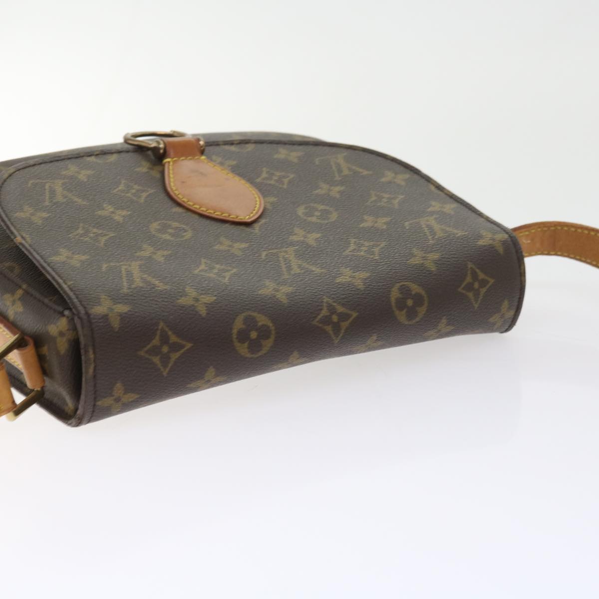 LOUIS VUITTON Monogram Saint Cloud GM Shoulder Bag M51242 LV Auth bs9522