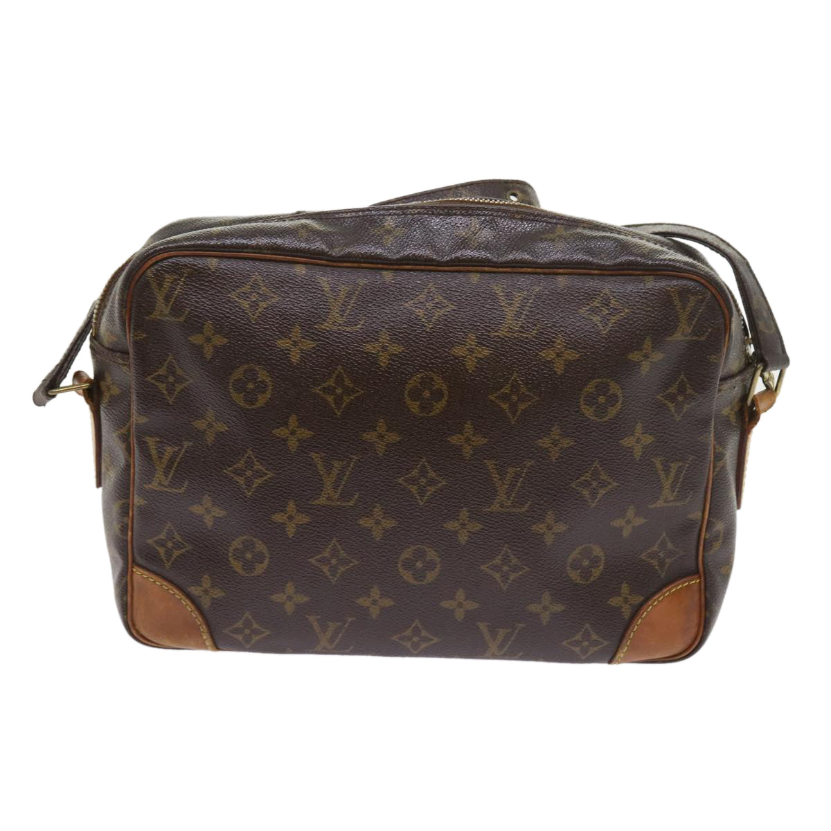 LOUIS VUITTON Monogram Nile Shoulder Bag M45244 LV Auth bs9523