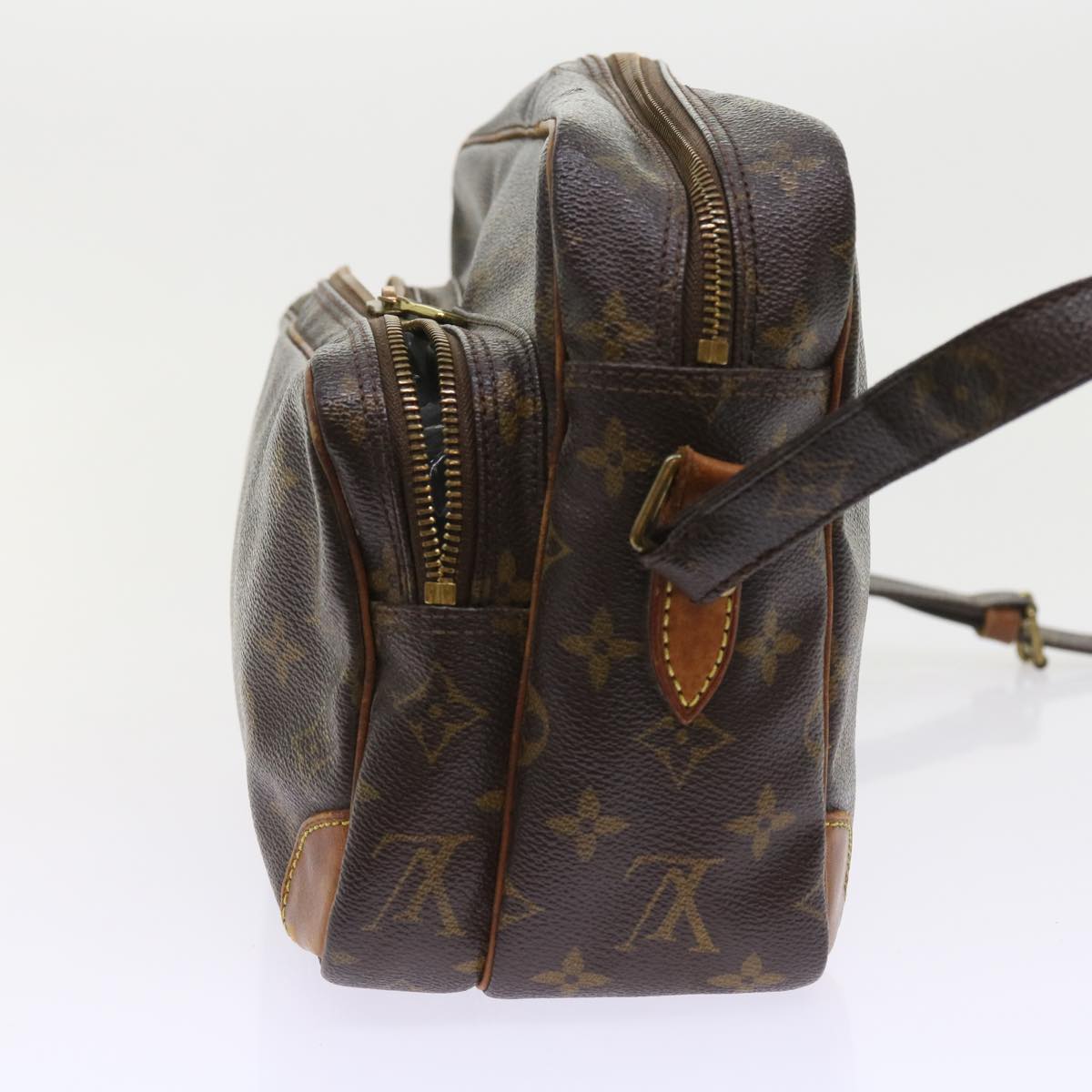 LOUIS VUITTON Monogram Nile Shoulder Bag M45244 LV Auth bs9523