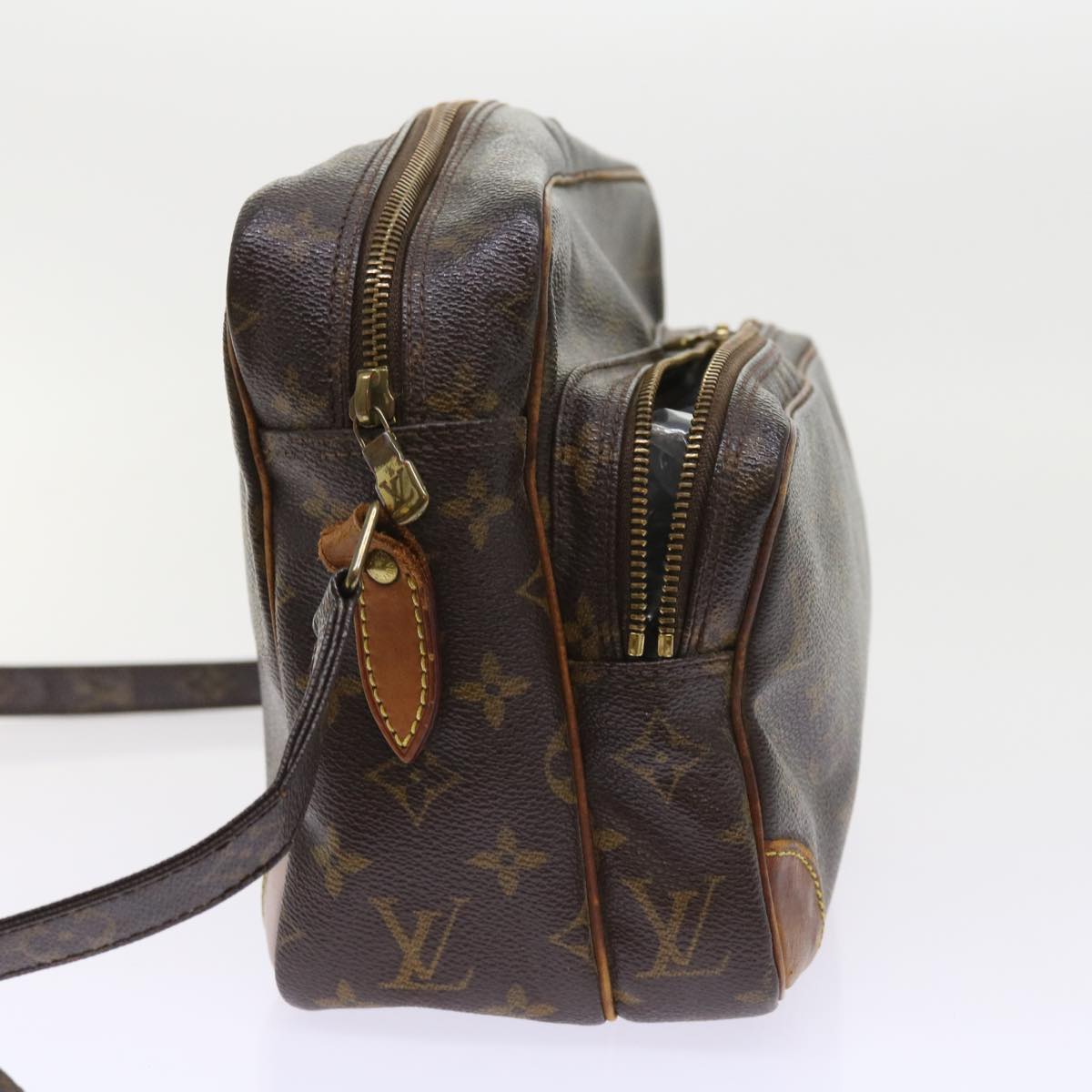 LOUIS VUITTON Monogram Nile Shoulder Bag M45244 LV Auth bs9523