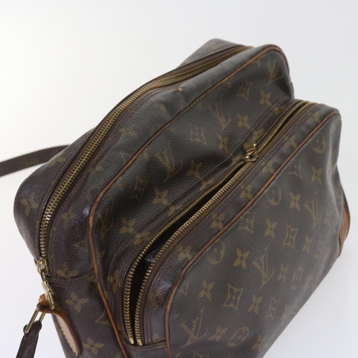 LOUIS VUITTON Monogram Nile Shoulder Bag M45244 LV Auth bs9523