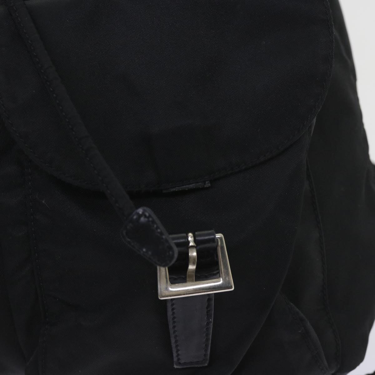 PRADA Backpack Nylon Black Auth bs9525