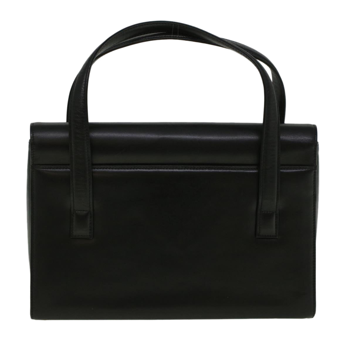 GIVENCHY Hand Bag Leather Black Auth bs9526 - 0
