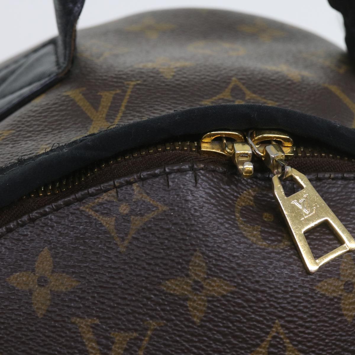 LOUIS VUITTON Monogram Palm Springs MM Backpack M44874 LV Auth bs9541 - 0