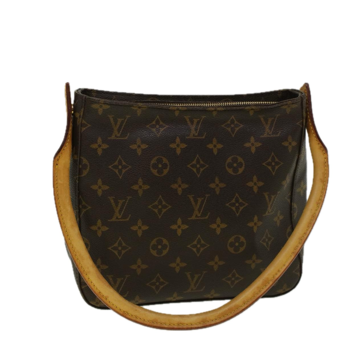 LOUIS VUITTON Monogram Looping MM Shoulder Bag M51146 LV Auth bs9556