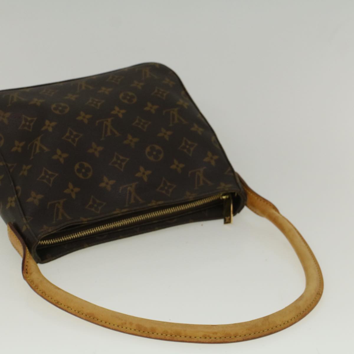 LOUIS VUITTON Monogram Looping MM Shoulder Bag M51146 LV Auth bs9556