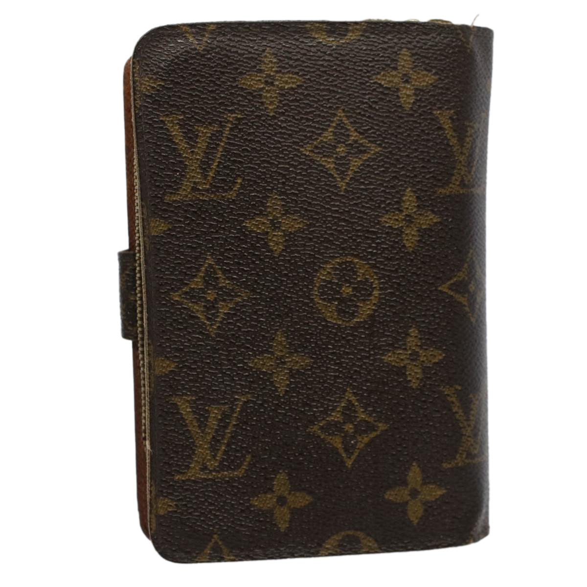 LOUIS VUITTON Monogram Porto Papie Zip Wallet M61207 LV Auth bs9557 - 0