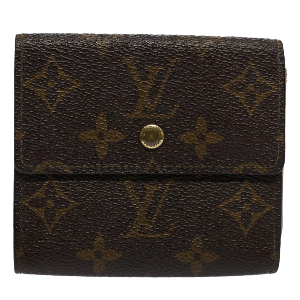 LOUIS VUITTON Monogram Portefeuille Elise Wallet M61654 LV Auth bs9563 - 0