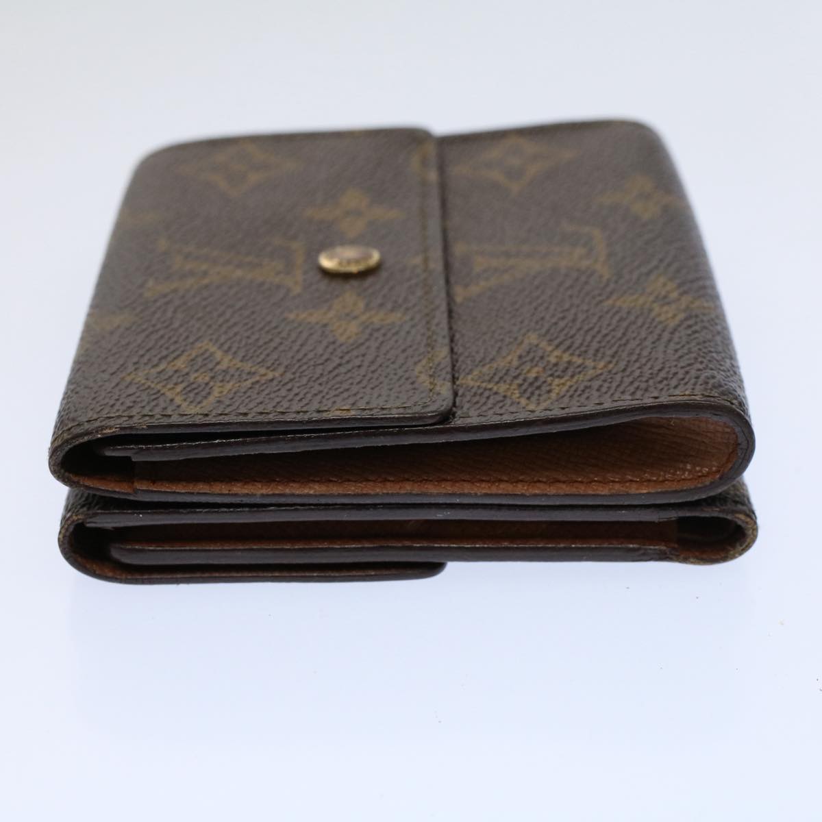 LOUIS VUITTON Monogram Portefeuille Elise Wallet M61654 LV Auth bs9563