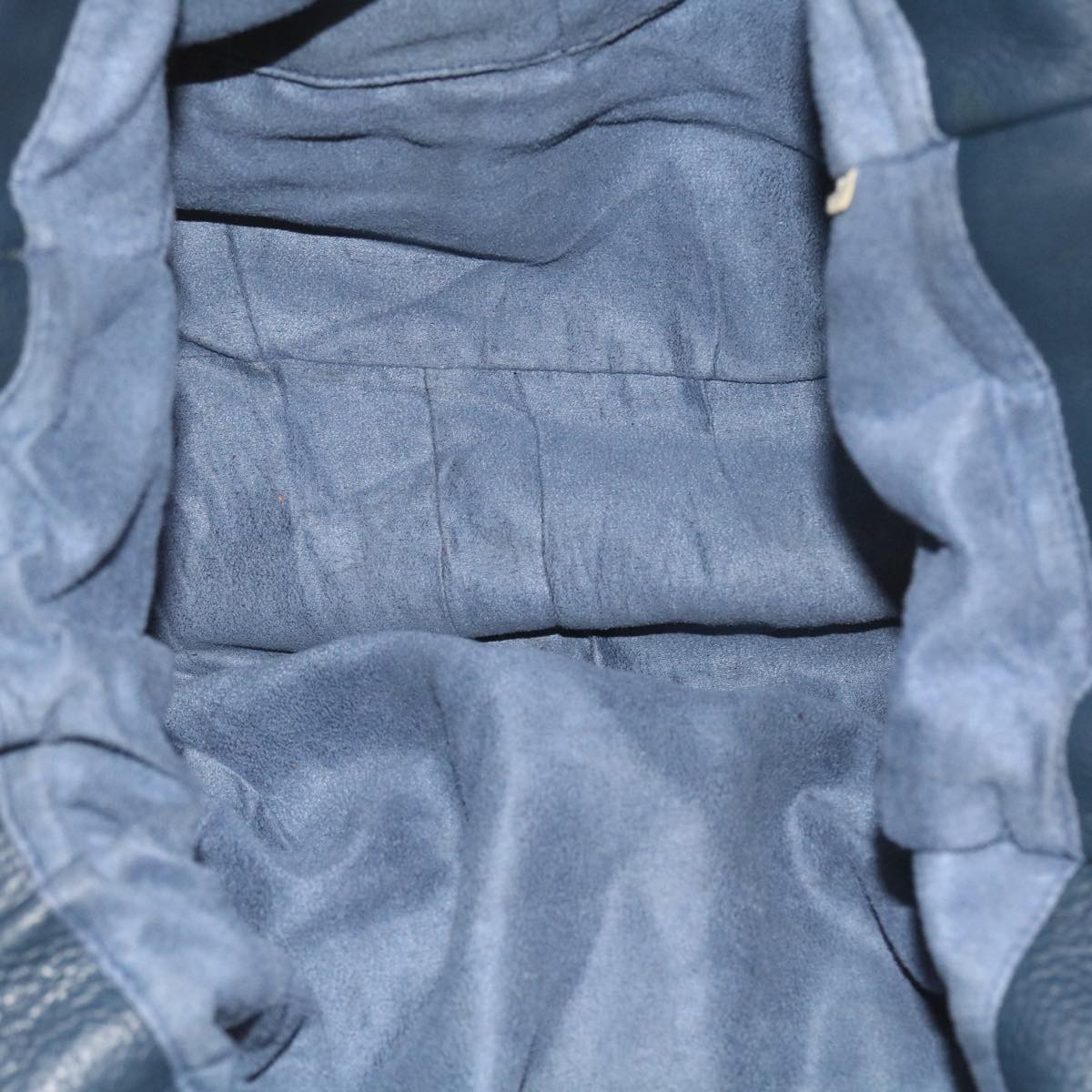 Miu Miu Shoulder Bag Leather Navy Auth bs9572