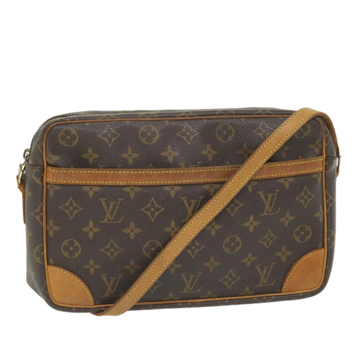 LOUIS VUITTON Monogram Trocadero 30 Shoulder Bag M51272 LV Auth bs9587