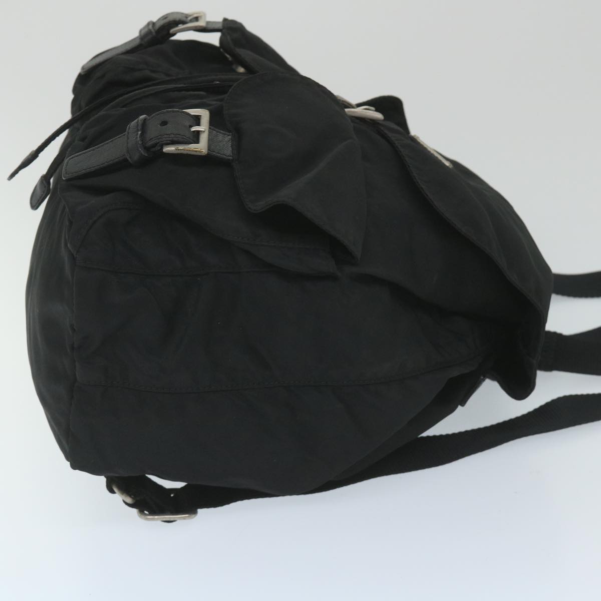 PRADA Backpack Nylon Black Auth bs9628