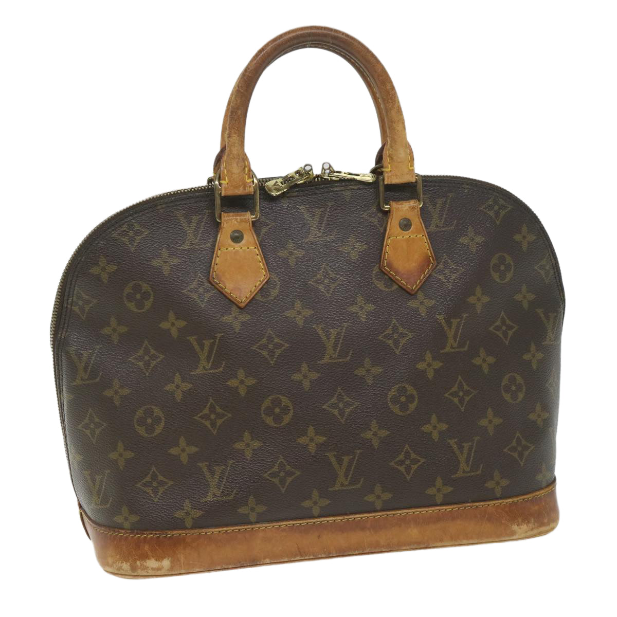 LOUIS VUITTON Monogram Alma Hand Bag M51130 LV Auth bs9630