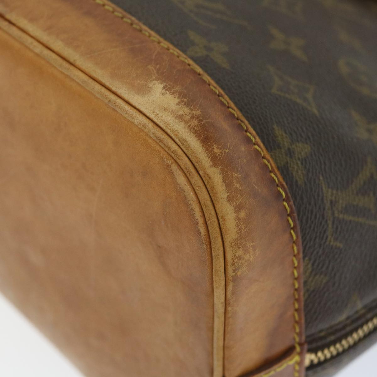 LOUIS VUITTON Monogram Alma Hand Bag M51130 LV Auth bs9630