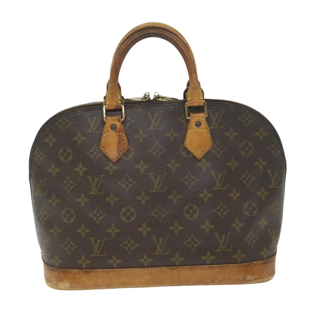 LOUIS VUITTON Monogram Alma Hand Bag M51130 LV Auth bs9630