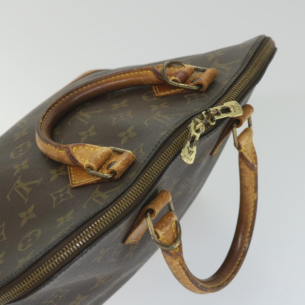 LOUIS VUITTON Monogram Alma Hand Bag M51130 LV Auth bs9630