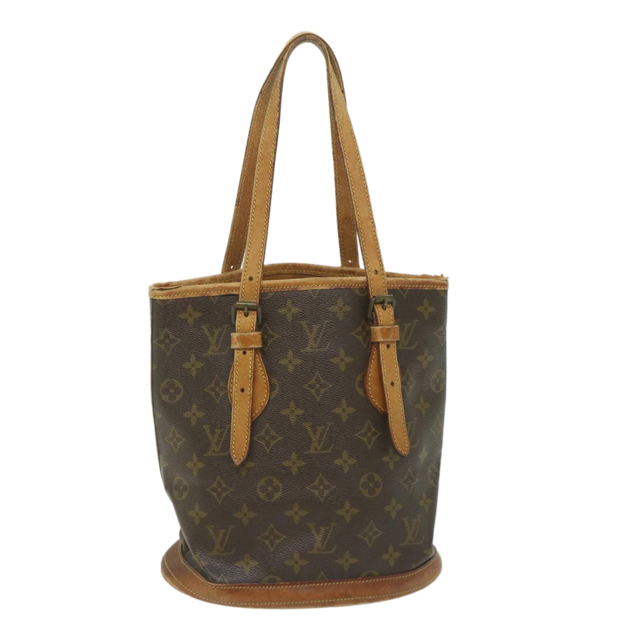 LOUIS VUITTON Monogram Bucket PM Shoulder Bag M42238 LV Auth bs9633 - 0