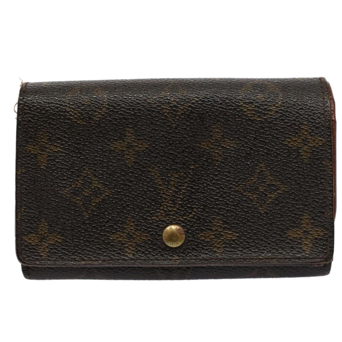 LOUIS VUITTON Monogram Portefeuille Tresol Wallet M61736 LV Auth bs9639