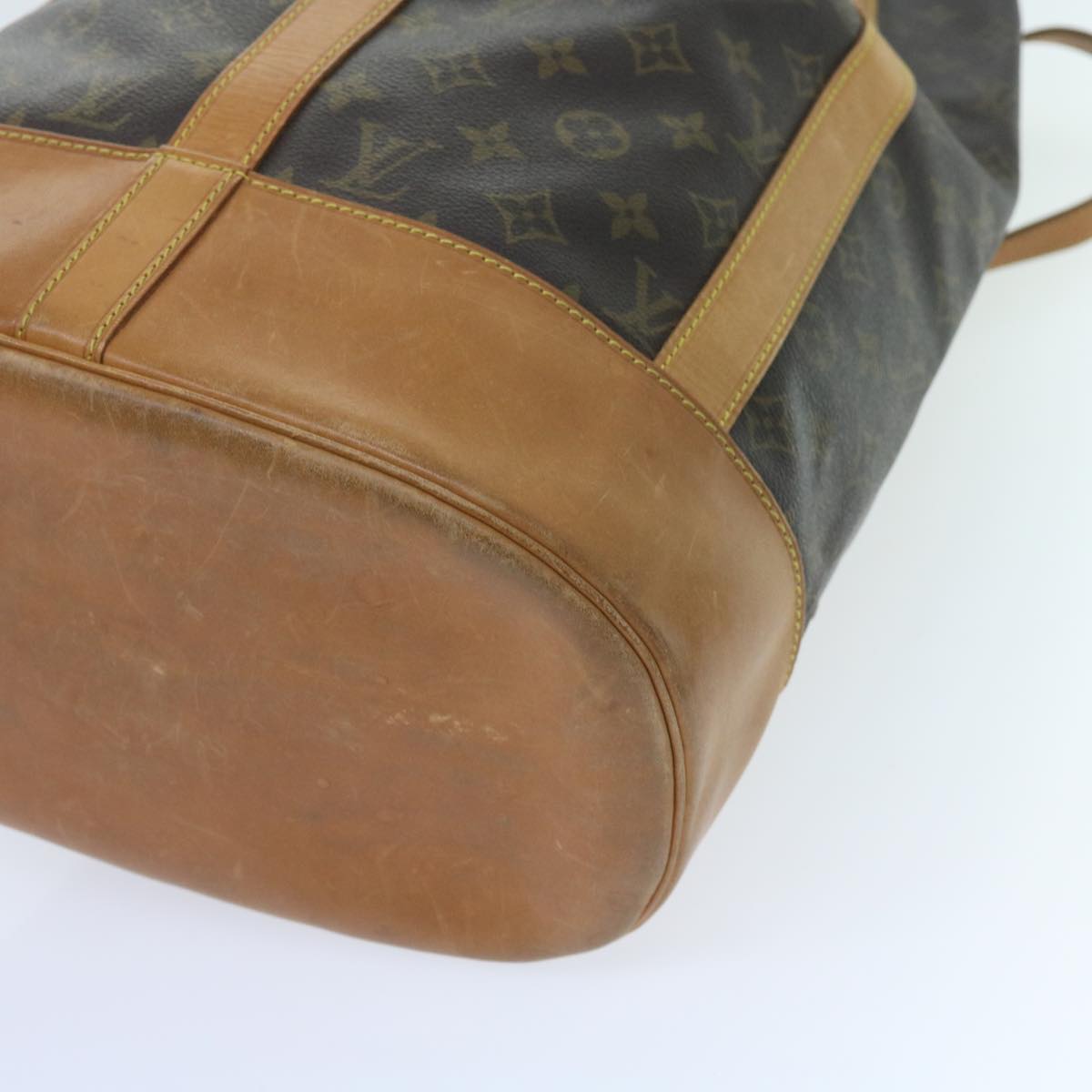 LOUIS VUITTON Monogram Randonnee GM Shoulder Bag M42244 LV Auth bs9674