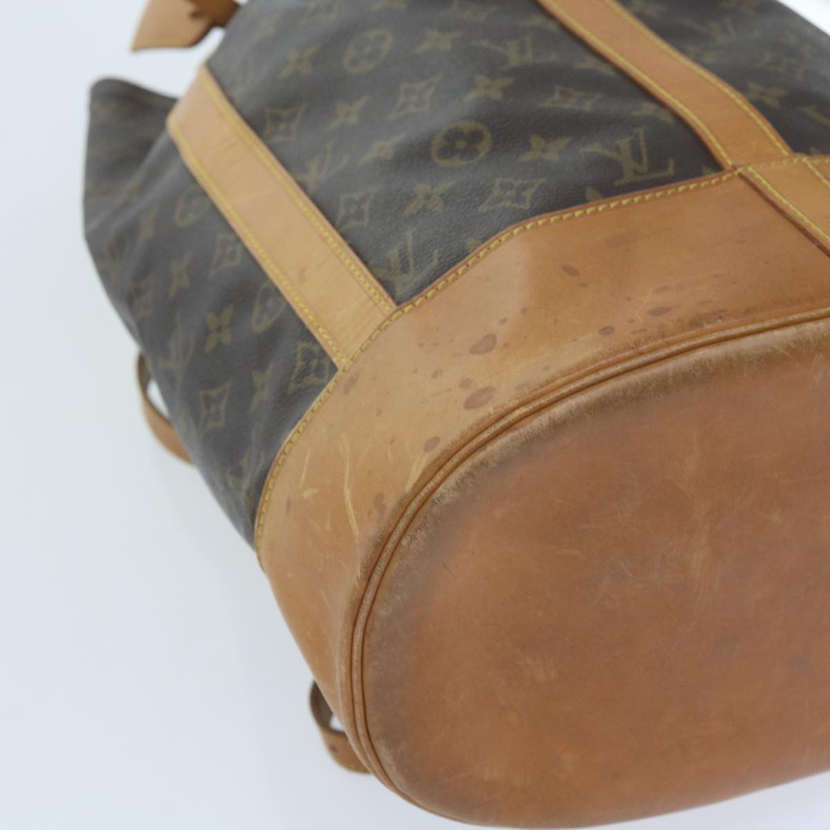 LOUIS VUITTON Monogram Randonnee GM Shoulder Bag M42244 LV Auth bs9674