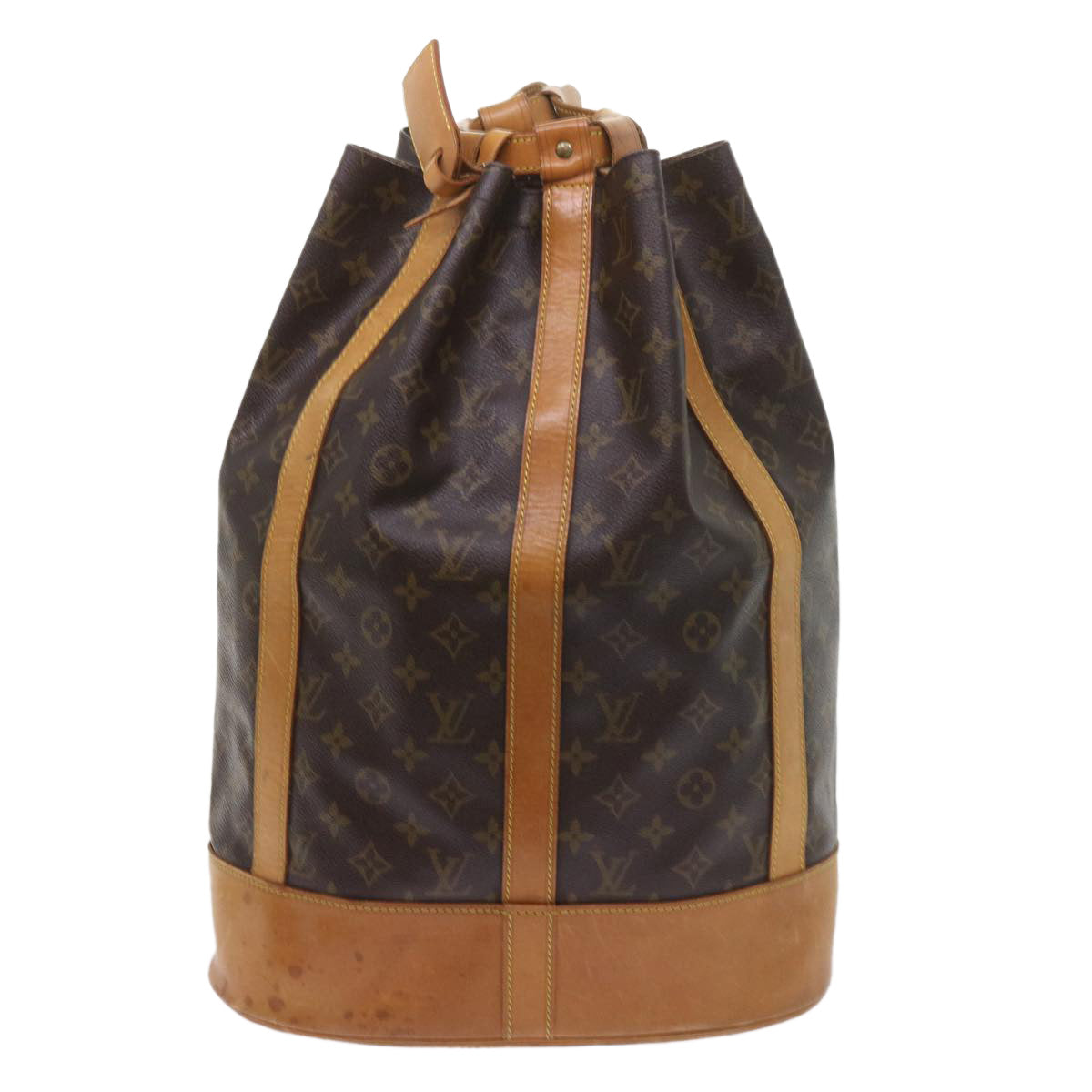 LOUIS VUITTON Monogram Randonnee GM Shoulder Bag M42244 LV Auth bs9674