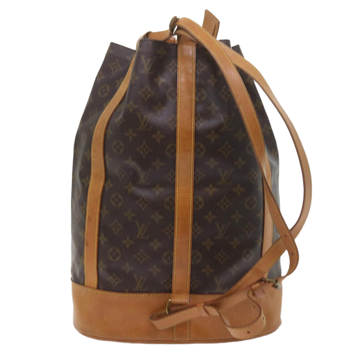 LOUIS VUITTON Monogram Randonnee GM Shoulder Bag M42244 LV Auth bs9674