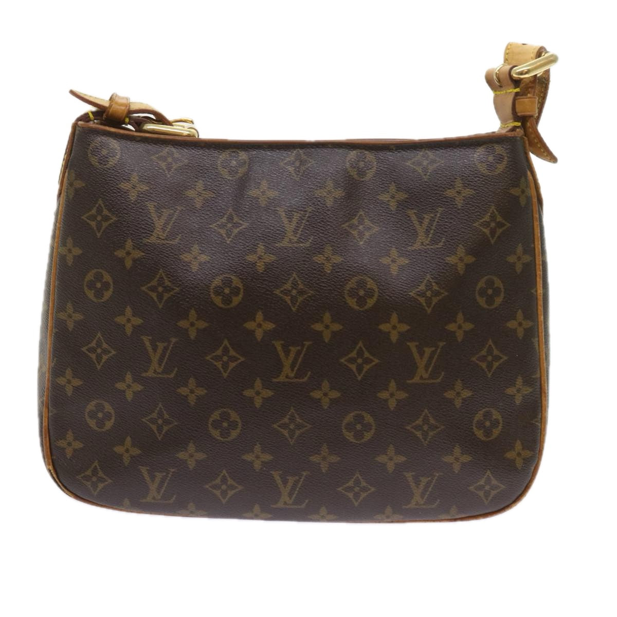 LOUIS VUITTON Monogram Hudson GM Shoulder Bag M40045 LV Auth bs9691