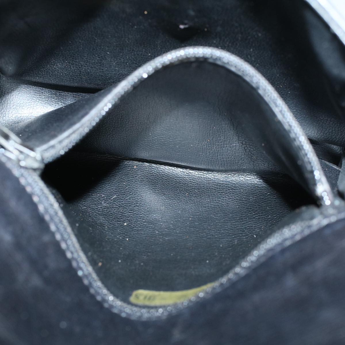CHANEL Bicolole Waist bag Leather Black CC Auth bs9737