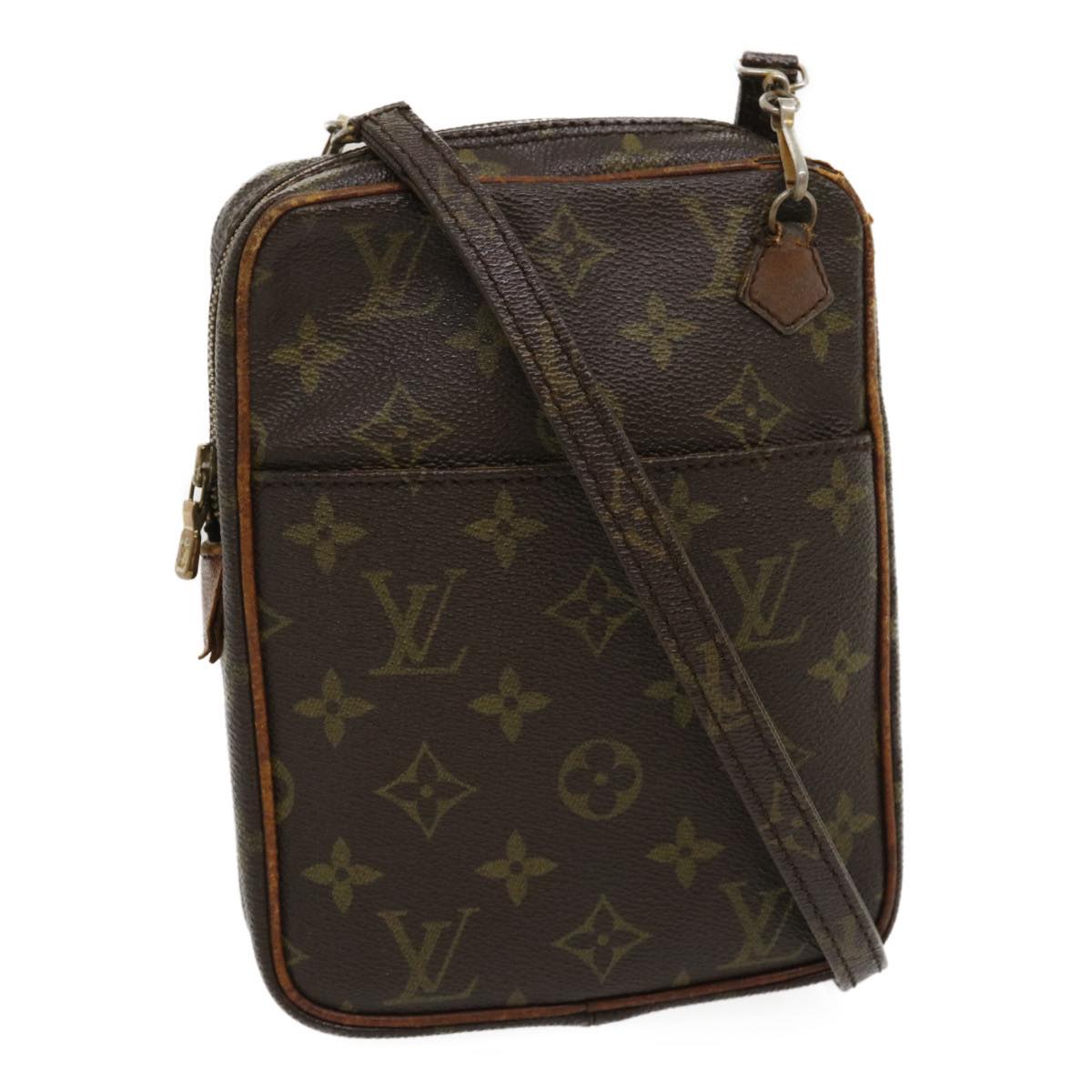 LOUIS VUITTON Monogram Mini Danube Shoulder Bag Vintage M45268 LV Auth bs974