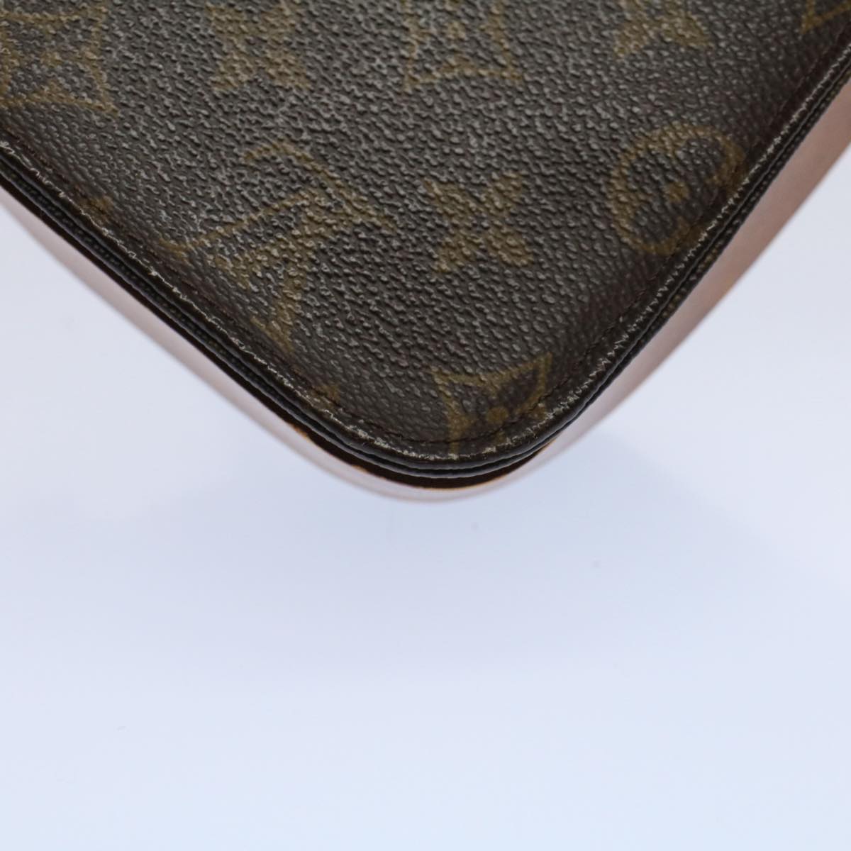 LOUIS VUITTON Monogram Cartouchiere GM Shoulder Bag M51252 LV Auth bs9772