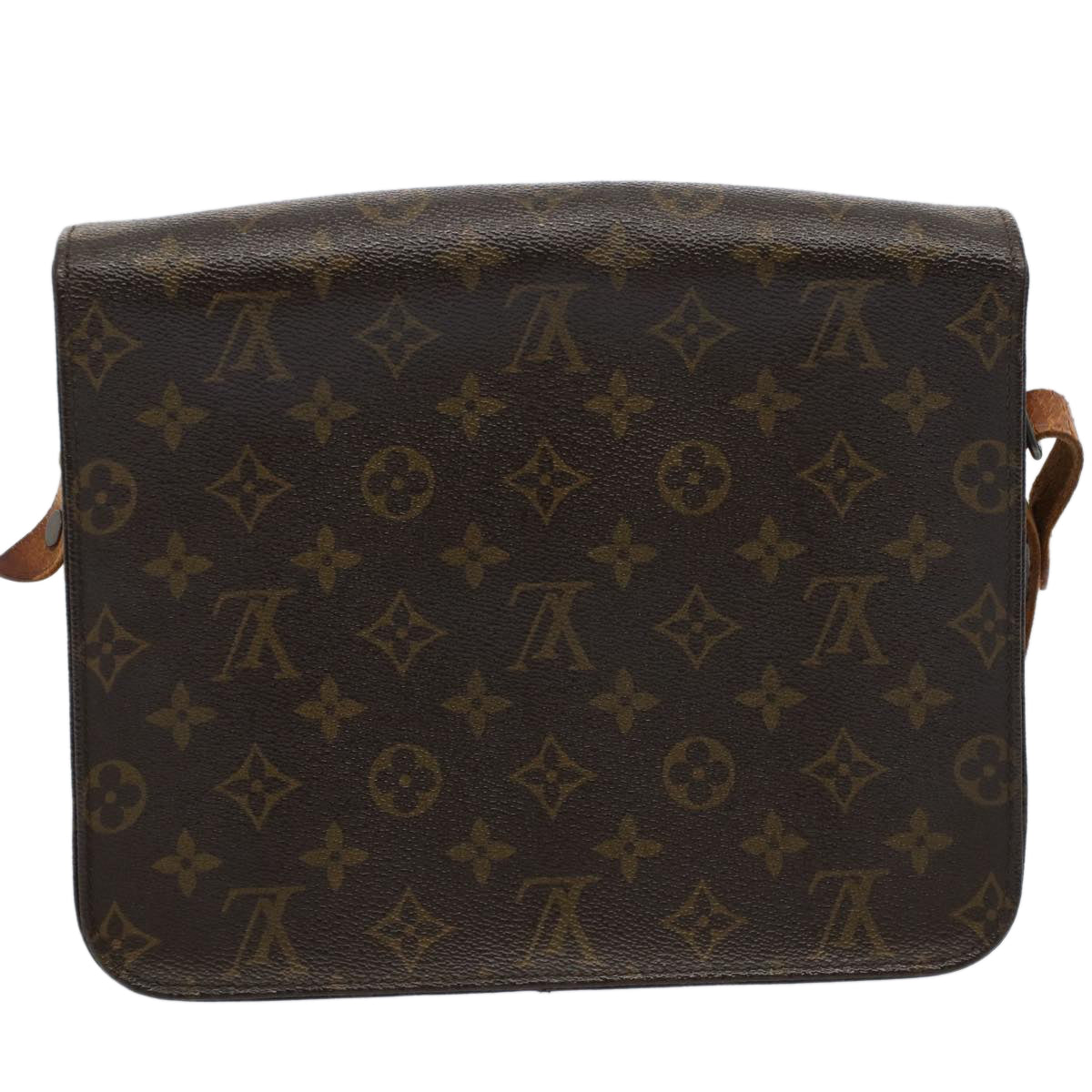 LOUIS VUITTON Monogram Cartouchiere GM Shoulder Bag M51252 LV Auth bs9772 - 0