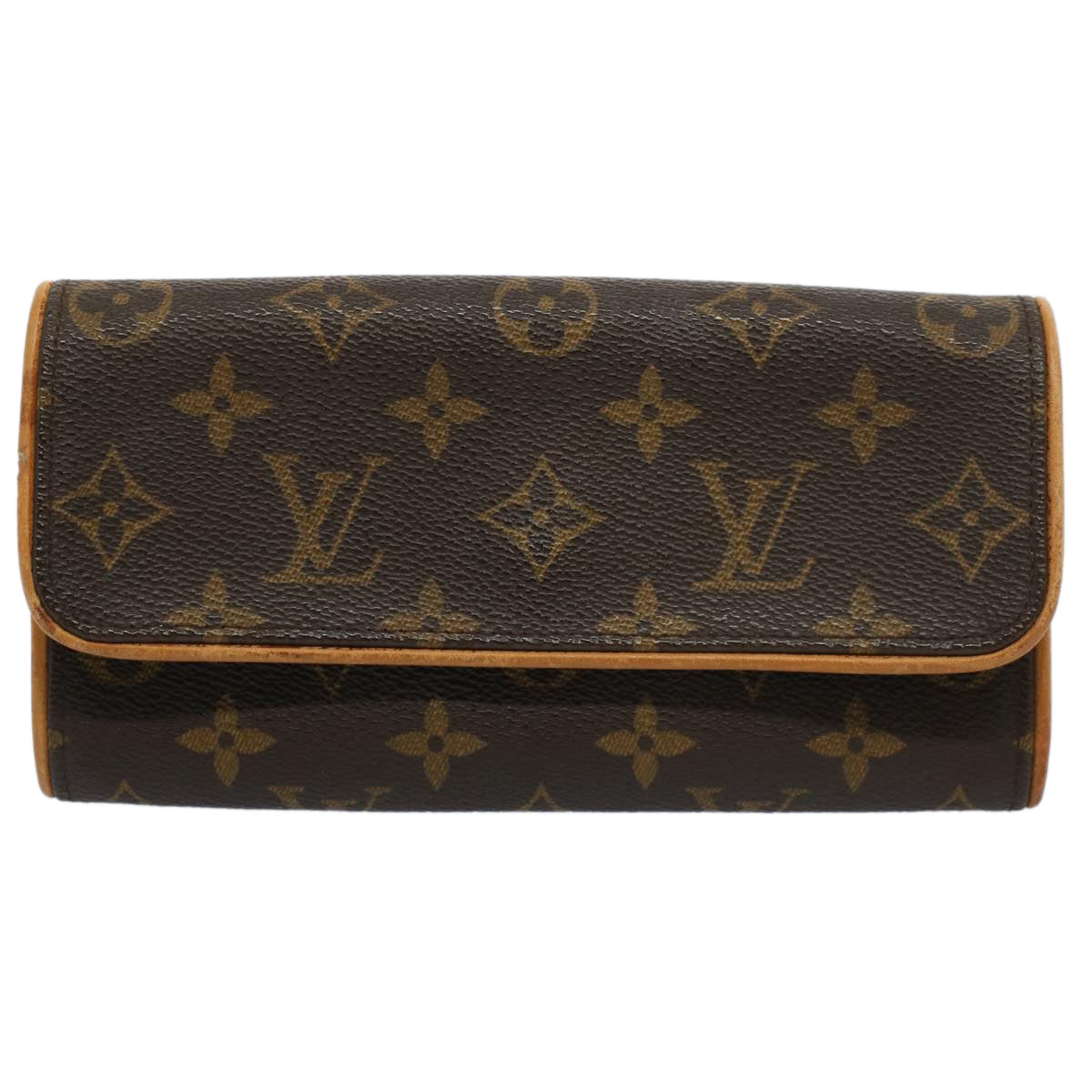 LOUIS VUITTON Monogram Pochette Twin PM Shoulder Bag M51854 LV Auth bs9773