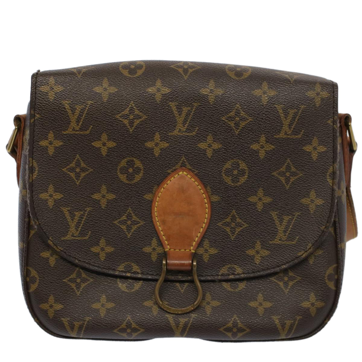 LOUIS VUITTON Monogram Saint Cloud GM Shoulder Bag M51242 LV Auth bs9774