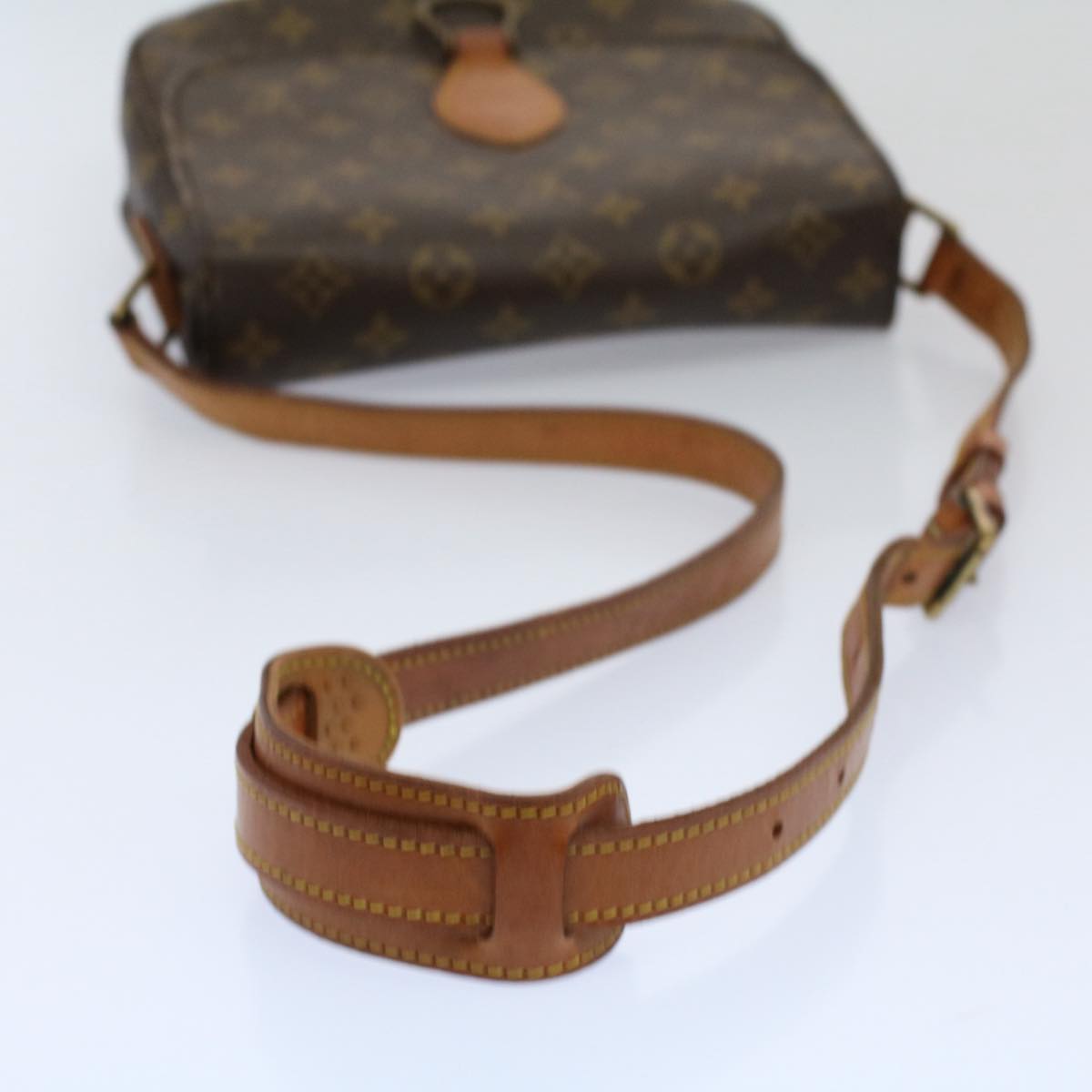 LOUIS VUITTON Monogram Saint Cloud GM Shoulder Bag M51242 LV Auth bs9774