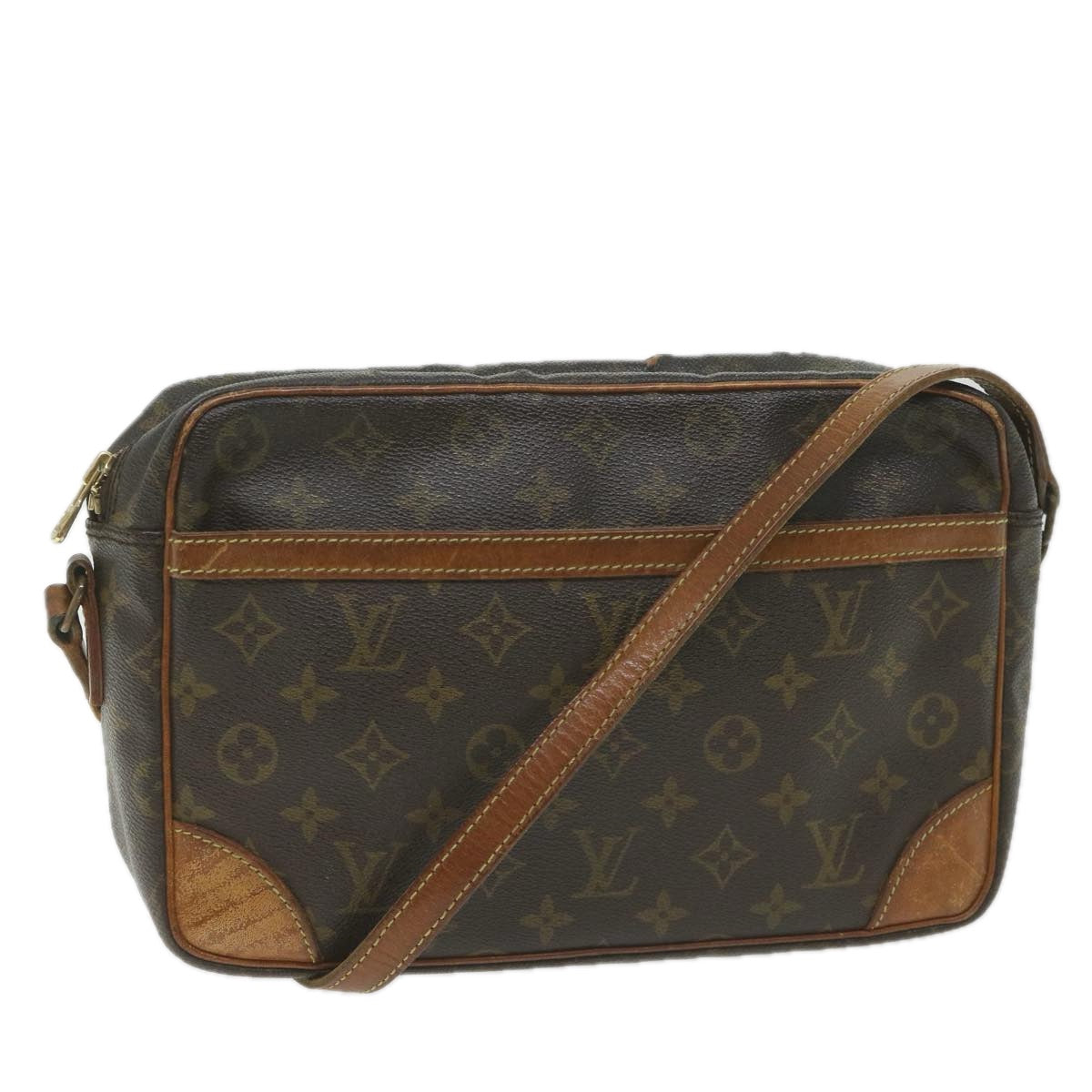 LOUIS VUITTON Monogram Trocadero 30 Shoulder Bag M51272 LV Auth bs9776