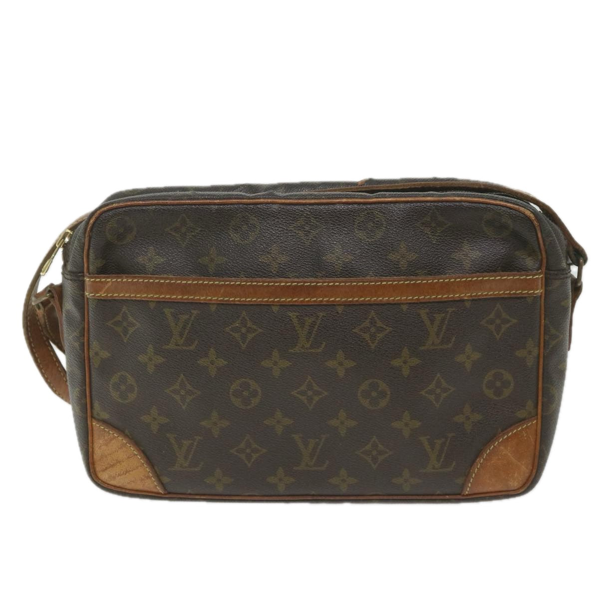 LOUIS VUITTON Monogram Trocadero 30 Shoulder Bag M51272 LV Auth bs9776