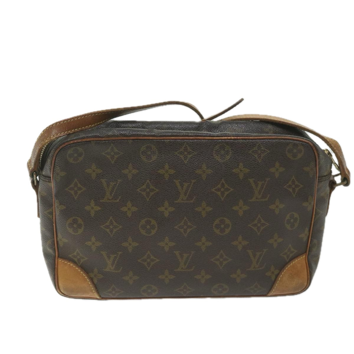 LOUIS VUITTON Monogram Trocadero 30 Shoulder Bag M51272 LV Auth bs9776